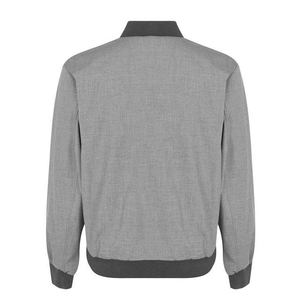 Chaqueta Estilo Bomber para Hombre con Tela Suave, Diseño Personalizado, Cierre a Presión, Ligera, Moda Urbana Universitaria - Product Image 5