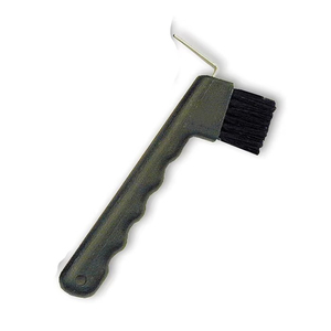 Instrument vétérinaire pour le nettoyage des sabots avec manche en plastique réutilisable et brosse, grattoir à sabots pour chevaux, qualité supérieure - Product Image 5