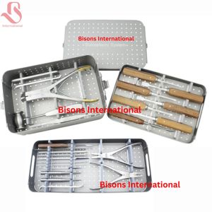 ชุดเครื่องมือผ่าตัดช่องปากคุณภาพสูงสำหรับการผ่าตัดซัลโคพลาสติก ทำจากเหล็กกล้าไร้สนิม ขายส่ง - Product Image 1