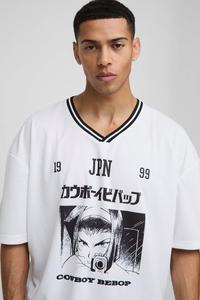 เสื้อยืดทรงบ็อกซี่ แขนสั้น พิมพ์ลาย สไตล์ลำลอง สตรีทแวร์ ผ้าฝ้าย ทรงหลวม โอเวอร์ไซส์ สำหรับผู้ชาย - Product Image 2