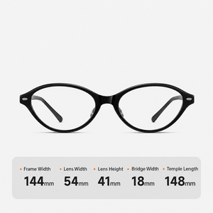 Gafas Vintage RTS con Protección Anti-Luz Azul, Montura Completa de Acetato Hecha a Mano de Alta Calidad, Bisagras de Resorte, Lentes AC, Unisex, en Tendencia - Product Image 2