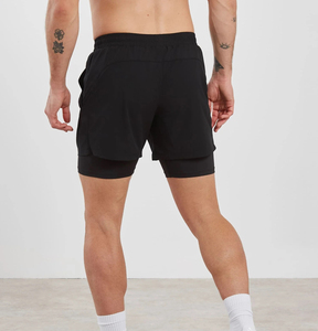 Shorts personnalisés en gros pour hommes – Nouveauté été, décontractés, respirants, pour le sport, taille moyenne - Product Image 2