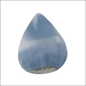 Dernière pierre d'opale bleue Pierres précieuses en forme de poire Pierres précieuses d'opale - Product Image 1