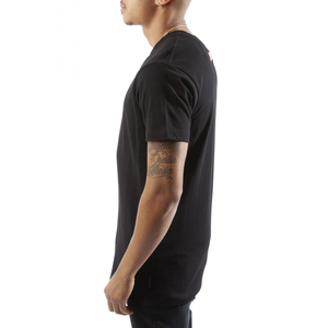 Camiseta de Hombre con Estampado de Helado Negro, Manga Corta, Cuello Redondo, Corte Regular, Algodón Jersey, Transpirable, Ligera, Estilo Urbano para Verano - Product Image 3