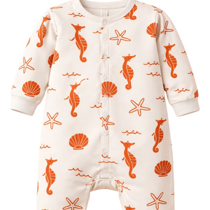 Mono de Manga Larga para Bebé 100% Algodón Orgánico Personalizable, Suave, Transpirable, Agradable para la Piel, Unisex - Product Image 1