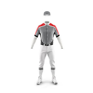 Flexible Movement Lightweight Sports Kit <b>Baseball</b> Uniform Stylish Professional Game Wear <b>Set</b> <b>Baseball</b> Uniform - Product Image 3
