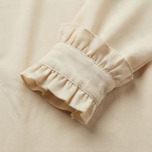 2025 OEM Kimono Abaya pour femmes musulmanes, en tissu polyester épais, doux et très extensible, col en V, manches longues, pour fêtes, Ramadan, mariages - Product Image 5