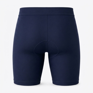 Compression Shorts Gym Wear CrossFit Fitness Workout Sports Running Eco-Friendly Inner Solid Casual Customized Logo Men's High - Product Image 2