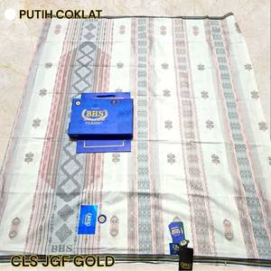 Lungi BHS Sarong Indonesia Clásico Dorado JGF para Adulto - Product Image 3