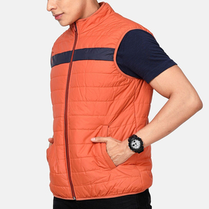 <b>Sleeveless</b> Puffer Men's <b>Jackets</b> Warm Padded Vest Style Winter Outerwear Lightweight Insulated Body Warmer Wholesale Puffer Vest - Product Image 5