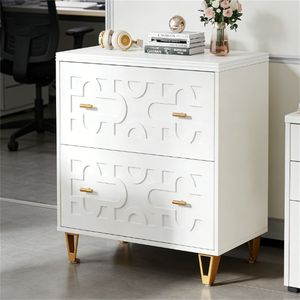 Armadio Portadocumenti a Due Cassetti con Ampio Spazio di Archiviazione e Supporto per Stampante - Product Image 3