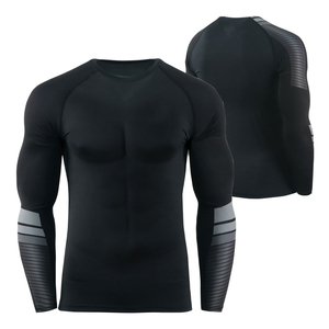 Premium Training Rash Guard Athletic <b>Compression</b> <b>Shirt</b> Custom Printing Sportswear Supplier Wholesale - Product Image 3