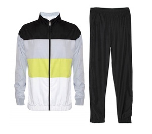 Traje de entrenamiento de Color contrastante para hombre, novedad, gran oferta - Product Image 1