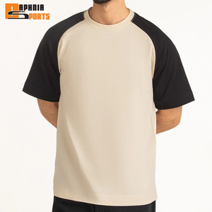 Camiseta Formal de Punto para Hombre, Corte Regular, 100% Algodón Jersey, Transpirable, 180 Gramos, Tallas Grandes, Hombros Caídos - Product Image 1