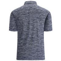 Camisa Casual para Hombre, Corte Ajustado, Mezcla de Algodón, Logotipo Personalizado en la Parte Delantera, Impresión Digital, Manga Corta, Tejido Transpirable (180g)
