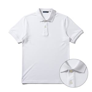 เสื้อโปโลชาย ผ้าฝ้ายนุ่ม สวมใส่สบาย ผ้าคุณภาพพรีเมียม รับสกรีนโลโก้ ขายส่ง แฟชั่นลำลอง แขนสั้น เสื้อผ้าสำหรับออกกำลังกาย - Product Image 4