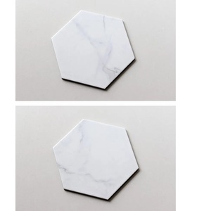 Eco-Friendly Marble <b>Coasters</b> Durable <b>Heat</b> Resistant Beverage <b>Coaster</b> Set - Product Image 1
