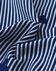 Women Striped Heart Print Cotton Pajama Set Short Sleeve Turn-down Collar Full Length Casual Summer Sleepwear 2 Piece - Product Image 6
