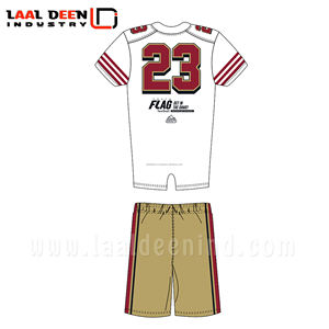 ขายส่งที่กำหนดเองอเมริกันกีฬาฟุตบอลเครื่องแบบที่มีคุณภาพที่ดีที่สุดผู้ชายอเมริกันฟุตบอลเครื่องแบบส่วนตัวทีมชื่อหมายเลข - Product Image 2