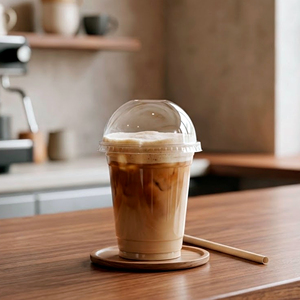 Disposable PP PET <b>Cup</b> 12/16/22oz 95mm <b>Plastic</b> <b>Cup</b> For Iced Coffee <b>Cup</b> with Lid Beverage Tea Juice - Product Image 1