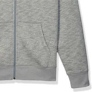 Sudaderas con capucha y cremallera Fashion Street para hombre con diseño de hombros caídos personalizado, bolsillos frontales y estilo moderno y relajado. - Product Image 6