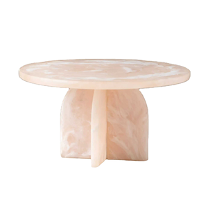 Support à gâteau en résine avec bord doré pour mariage et occasions spéciales - Product Image 2