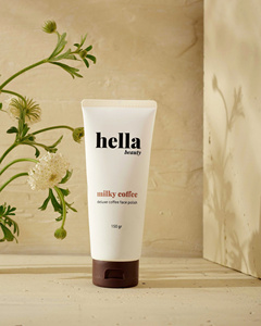 Exfoliante Facial de Café Hella Beauty Deluxe, Vietnam, para Piel Sensible, con Loto, Alta Calidad, Precio Económico, 215g - Product Image 2