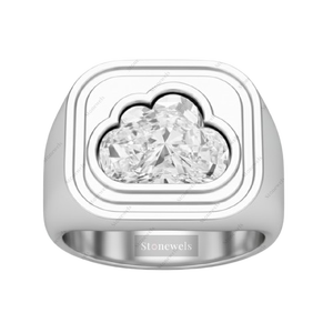 Diamante Sintético Cultivado en Laboratorio, Certificado IGI GIA, 2 Quilates, Forma de Nube, DEF VVS HPHT CVD - Product Image 1
