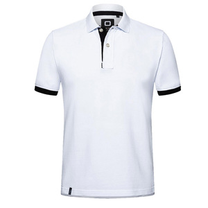 Polo classique personnalisé, vêtements décontractés élégants pour hommes, broderie personnalisée - Product Image 1