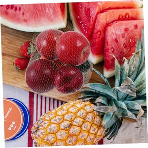 ถุงตาข่ายสำหรับเก็บอาหารทะเลและผัก ถุงตาข่ายพับได้สำหรับใส่ของชำ - Product Image 6