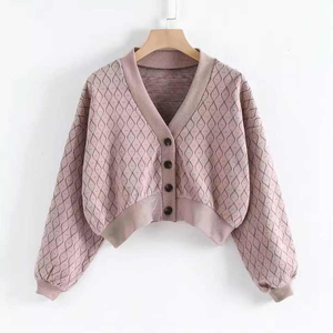 Cardigan long en maille ouvert sur le devant, pull doux et chaud, vêtement confortable, style décontracté, tissu respirant et léger - Product Image 1