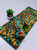 Tissu en coton Ankara authentique imprimé wax africain pour vêtements féminins, marché textile de Sierra Leone, OEM ODM Hitjem Export