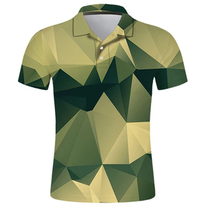 Nouveaux Polos Camouflage Graphiques d'Été pour Hommes – Vêtements Décontractés à Boutons Style Streetwear avec Col Revers - Product Image 4