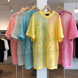 เสื้อยืดออกกำลังกายผู้ชาย ผ้าโพลีเอสเตอร์ตาข่าย แห้งเร็ว น้ำหนักเบา ระบายอากาศได้ดี - Product Image 3