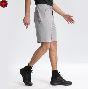 Men's Quick Dry Twill Cargo Shorts <b>Elastic</b> Drawstring Mid-Length Casual Outdoor Fishing Shorts Wholesale Sportswear Swim - Product Image 4