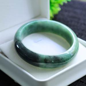 Fabricación de Joyas>Abalorios y Surtidos de Cuentas, Brazalete Redondo de Jade, Accesorio de Joyería de Piedra Verde para Mujer - Product Image 3