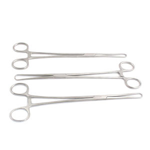 Pinzas Tenaculum Schroeder Pozzi de un Solo Diente, Instrumento Quirúrgico Ginecológico Uterino, Juego de Instrumentos Quirúrgicos de Acero Inoxidable, Aprobado por CE ISO13485 - Product Image 1