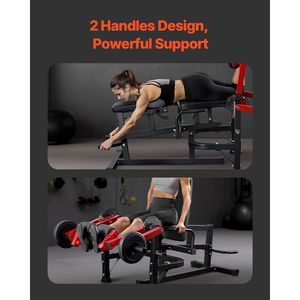 Attrezzo per l'estensione delle gambe da seduti, regolabile, per esercizi specializzati sulla parte inferiore del corpo - Product Image 5