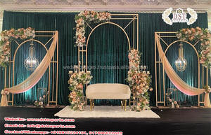 Contemporary Reception Stage Metal <b>Arch</b> Stands <b>Decorative</b> Metal <b>Arches</b> <b>for</b> Wedding Reception Buy Wedding Stage Metal Stands Fiji - Product Image 3
