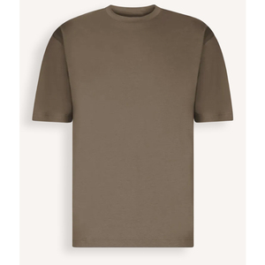 T-shirt unisexe de luxe en coton 100% de haute qualité, tricoté, lourd, avec logo personnalisé, coupe oversize pour homme - Product Image 2
