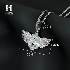 Collier pendentif de luxe symbole argent Hip Hop, Or 14K/18K, Diamant de laboratoire/Naturel, Fournisseur de bijoux en gros - Product Image 6