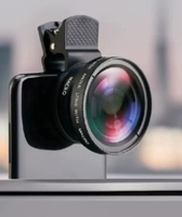 Nouvelle personnalisation, objectif macro pour téléphone 0,45x, ultra grand angle, caméra mobile pour les passionnés de photographie, téléphone portable et accessoires