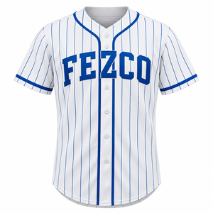Maillot de baseball personnalisé pour jeunes, vêtements de baseball et softball, maillots de baseball avec logo et nom personnalisés, vente en gros, rayures vintage, sublimation - Product Image 5