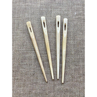 Aiguilles en os de buffle polies, sculptées à la main, écologiques, fabriquées sur mesure par Zehra Industries Europe pour la décoration de mariage, cadeau, revente