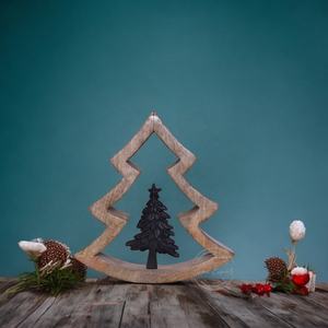 Árbol de gran tamaño para decoraciones navideñas Nueva decoración navideña para artículos decorativos para el hogar y eventos - Product Image 1