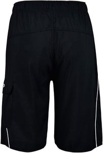 Men's <b>Black</b> <b>Board</b> Shorts with Drawstring Waist Pockets Quick Dry Stretch Casual Swimwear Shorts Polyester/Cotton Turtle Print - Product Image 2