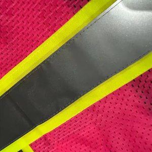 Chalecos de Seguridad de Alta Visibilidad sin Mangas con Cierre, Cintas Reflectantes para Construcción, con Logotipo Personalizado - Product Image 3