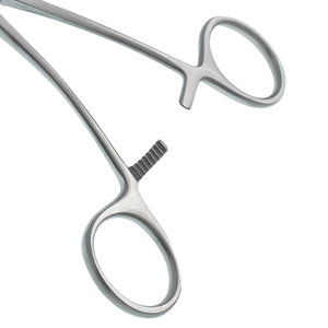 90 °   Pinzas Anguladas para Esponjas, Pinzas de Anillo Foerster de Acero Inoxidable, Instrumento Quirúrgico con Certificación CE ISO - Product Image 1