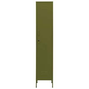 Armario de Almacenamiento de Acero Verde Oliva, 70.9 pulgadas x 18.1 pulgadas x 13.8 pulgadas - Product Image 3