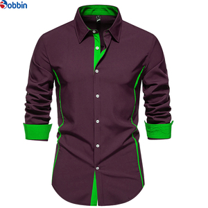 Camisa Casual de Manga Larga para Hombre, Verano, OEM, Cómoda, Transpirable, Clásica, Precio Top - Product Image 3